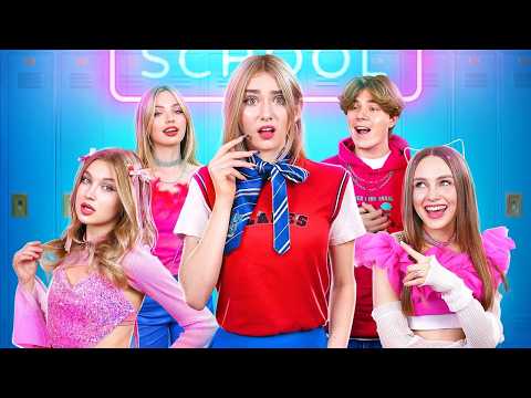 Видео: Новенькая в Элитной Частной Школе! Типы Девушек Тим Тин на YouTube