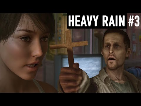 Видео: Heavy rain #3 - Грабители, Фанатик и начало испытаний
