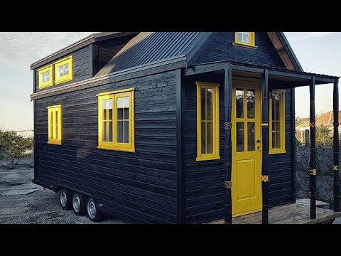 Видео: ДОМ на КОЛЕСАХ обзор моделей  Tiny House (4K)