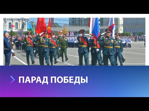 Видео: Парад Победы прошел в Ставрополе