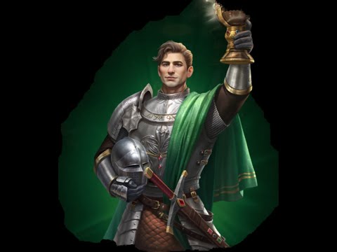 Видео: Галахад: обзор на нового героя Экскалибура Mythwars,Rise of titan