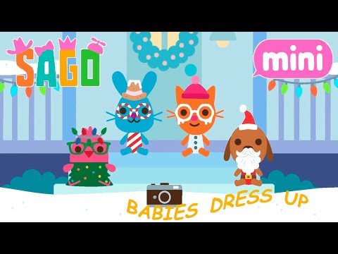 Видео: Sago Mini babies dress up #2 (Sago Mini) - Best App For Kids - Саго Мини примеряем одежду.
