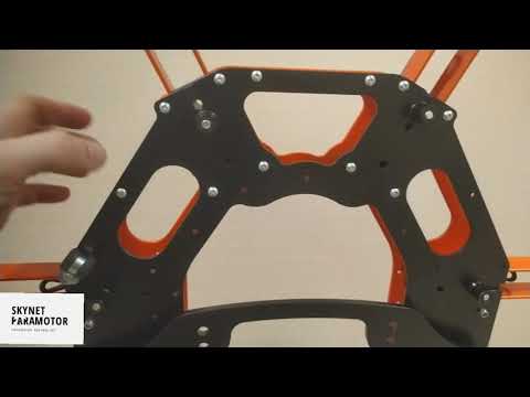 Видео: Скайнет рама парамотора