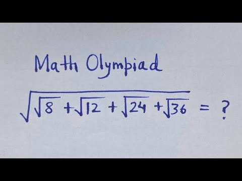 Видео: Хорошая задача на квадратный корень | Математическая олимпиада
