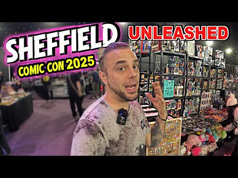 Видео: Перепродажа на фестивале комиксов Sheffield Comic Con 2025