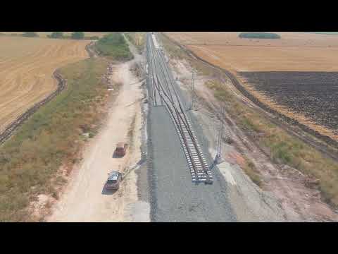 Видео: Модернизиране на жп участък Оризово - Михайлово 21.07.2025г