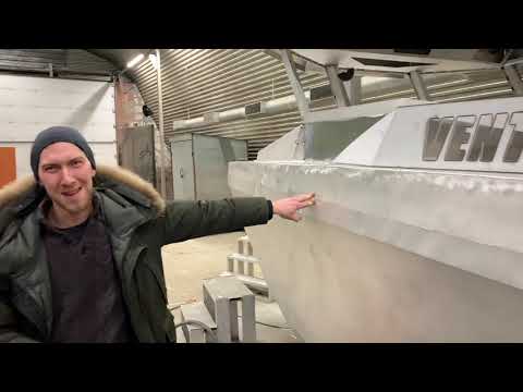 Видео: Сварка Болгарка. Варим лодку сами #Ventum 750