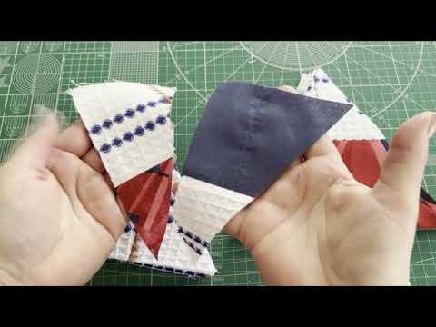 Видео: ЛОСКУТНОЕ ШИТЬЕ. Всего две расцветки, а получилась красивая и нужная вещь.
