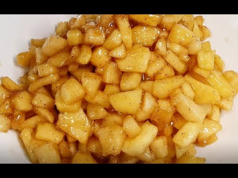 Видео: ЯБЛОЧНАЯ НАЧИНКА 🍎для пирогов, тартов и булочек. Не вытекает. Универсальный вариант