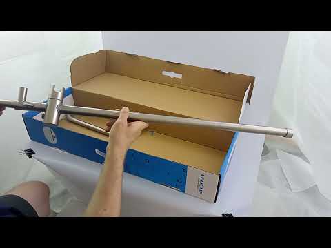 Видео: Принцип сборки телескопической штанги душевой системы Ledeme L72403-2