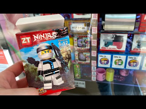 Видео: САМЫЙ ДЕШЁВЫЙ КОНСТРУКТОР НИНДЗЯГА ЗА 50 рублей из АППАРАТА С ИГРУШКАМИ