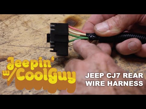 Видео: Задний жгут проводов Jeep CJ