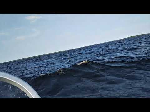 Видео: На Казанке 5м3 попали в волну! Карелия,Выгозеро.