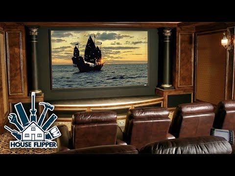 Видео: ДОМАШНИЙ КИНОТЕАТР ► House Flipper #23