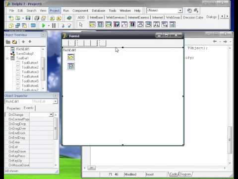 Видео: Delphi (практический курс) - Пишем текстовый редактор