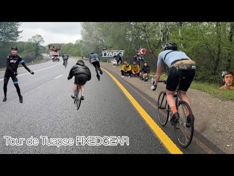Видео: Тур де Туапсе на фиксе. 170 км/1500 подъема | Fixedgear
