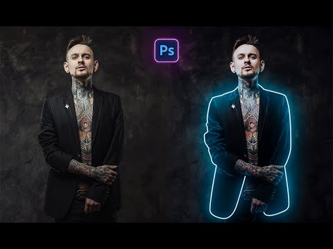 Видео: Фотошоп урок: светящиеся линии на фото. Неоновые линии. Простой способ добавить свечение на фото.