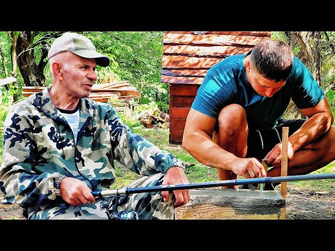 Видео: Откройте для себя радости деревенской жизни в Беларуси: рыбалка с дедушкой и строительство сарая для