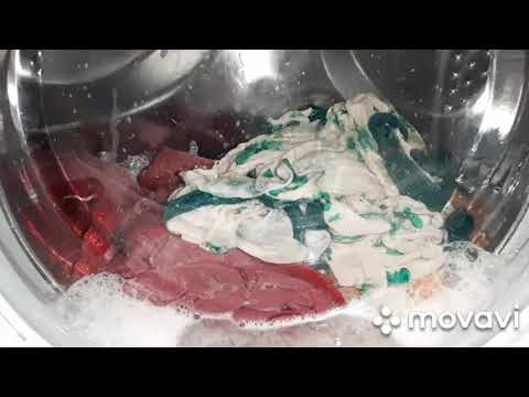 Видео: стирка на Indesit: программа 4 (синтетика) 60°