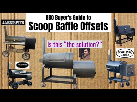 Видео: Руководство покупателя барбекю: коптильни с офсетной перегородкой и ковшом