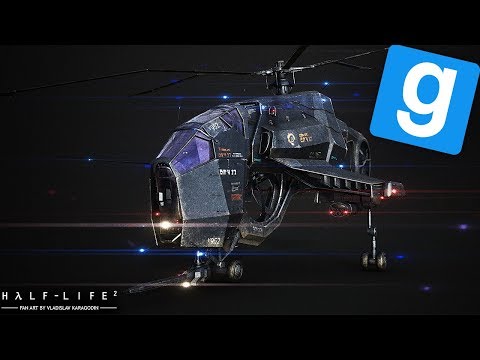 Видео: УПРАВЛЯЮ ВЕРТОЛЁТОМ-ОХОТНИКОМ | (Garry's Mod HL2RP RETRIME)