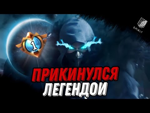 Видео: Топ 1 глобал хаябуса притворился легендой... МЛББ