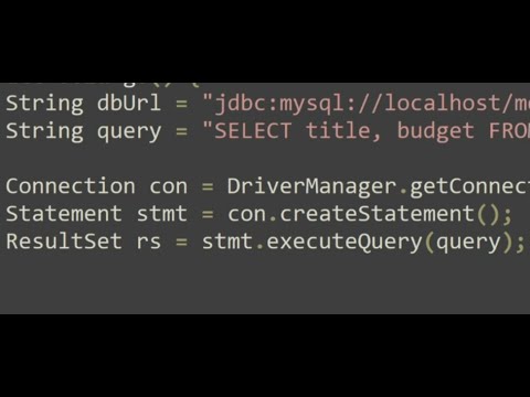 Видео: MySQL + Java - чтение из базы данных. no-IDE, JDBC, с Maven и без