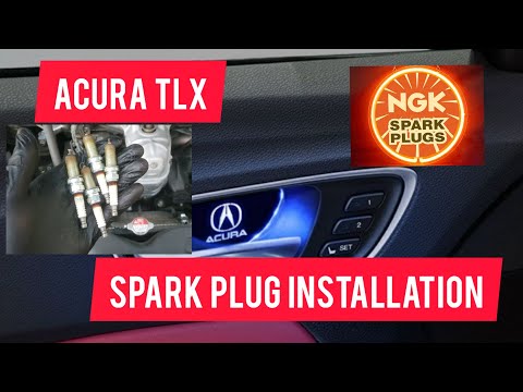 Видео: Установка свечей зажигания Acura TLX