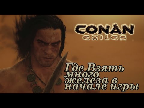 Видео: Conan Exiles - Гайд где найти железо новичку.