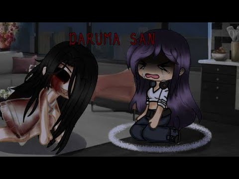 Видео: Дарума Сан упала/ Daruma San| страшилка гача лайф