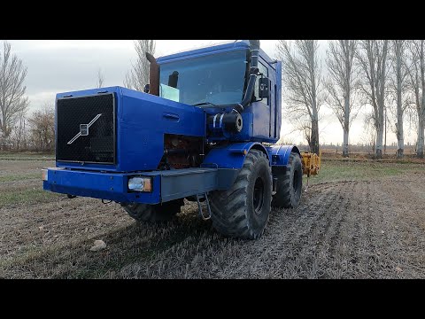 Видео: 1 ДЕКАБРЯ, НА УЛИЦЕ +25 | Трактор К-700 с кабиной Renault Magnum