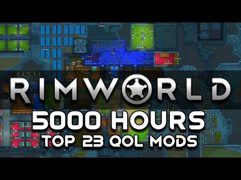 Видео: 23 лучших мода для улучшения качества жизни после 5000 часов в RimWorld