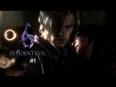 Видео: Много экшена: начало игры resident evil 6 за Леона #1