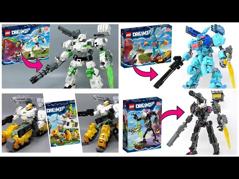 Видео: Я модернизировал наборы LEGO в стиле Armored Core