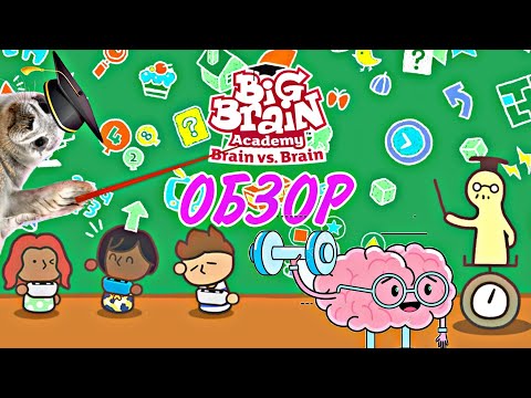Видео: Big Brain Academy: Brain vs. Brain - ОБЗОР / мозги на прокачку