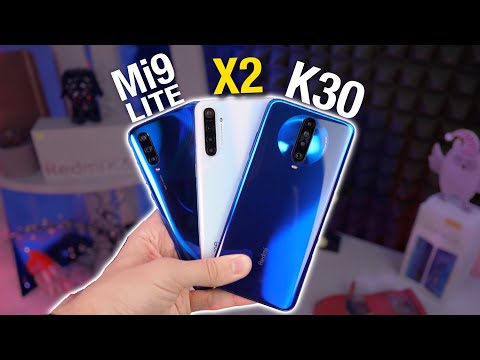 Видео: БИТВА! Redmi K30 & RealMe X2 & Xiaomi Mi9