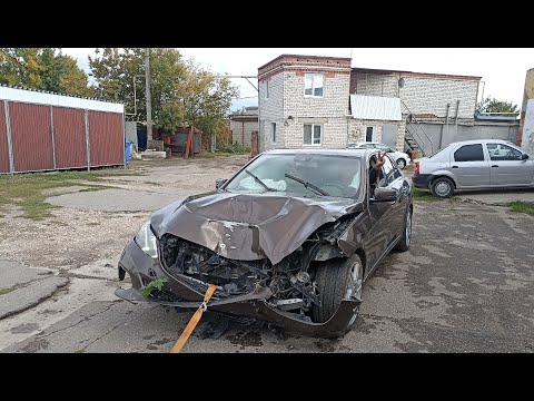 Видео: Mercedes-Benz E-Класс W212 , замена  лонжерона.