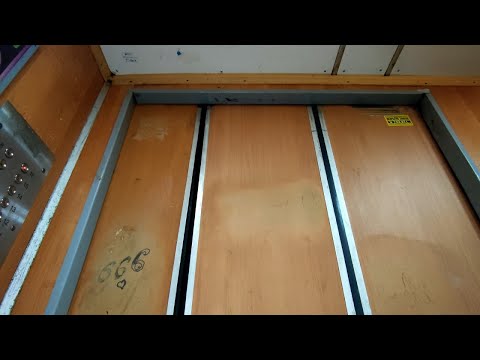 Видео: 🔥16 этажка! Лифты (КМЗ-1980/1977 г.в); V=1 м/с; г/п 320/500 кг (б-р Гая 18 подъезд 1; г. Тольятти)