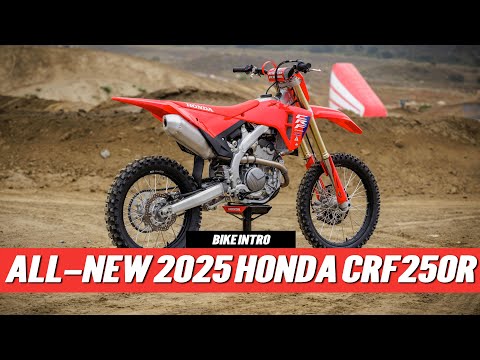 Видео: Знакомство и первые впечатления о новом мотоцикле Honda CRF250R 2025 года