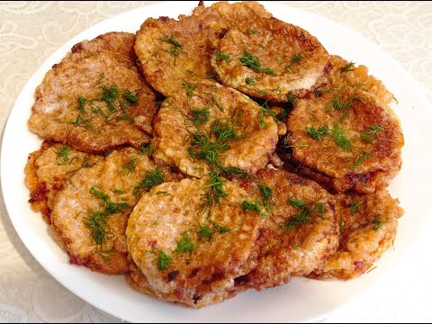 Видео: Бризоли из гуманитарной тушенки!, Ленивые отбивные из гуманитарной тушенки!