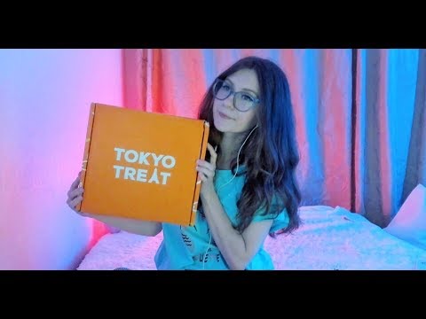 Видео: ASMR распаковка японских сладостей TokyoTreat / ASMR Unboxing Japanese Candy TokyoTreat