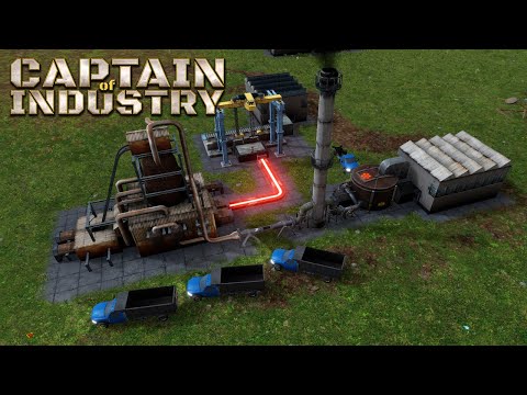 Видео: Captain of Industry Начнём прохождение #1