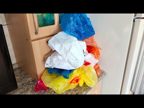 Видео: Куда я постепенно пристраиваю накопившуюся гору пакетов. Покажу, какую полезность из них смастерила