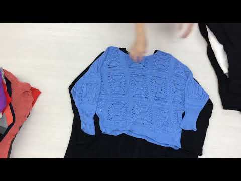 Видео: ✨ж261. Пуловеры х/б женские ✨