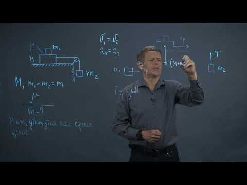 Видео: Задача "Брусок лежит на бруске. Бруски движутся без проскальзывания"