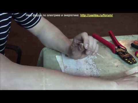 Видео: Всё о опрессовке медными гильзами  ГМЛ-П от КВТ.