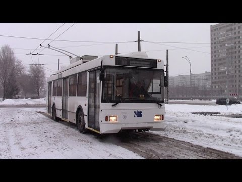 Видео: Троллейбус Тролза Оптима 5275 03 г Тольятти