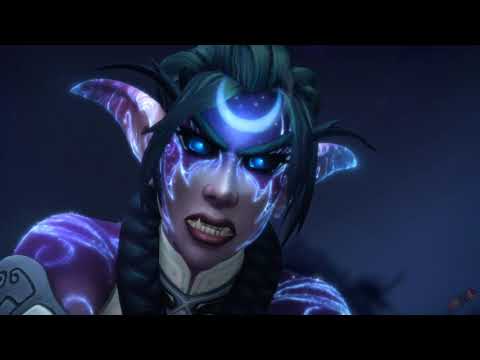 Видео: Тиранда против Сильваны, кинематографический патч 9.1 — Цепи господства