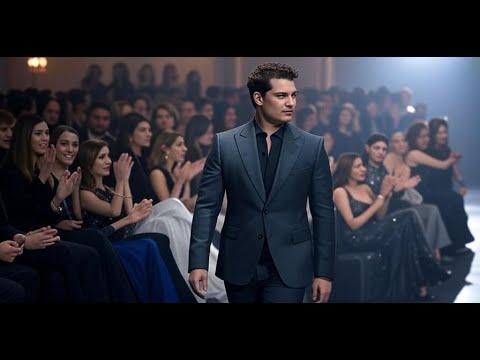 Видео: Çağatay ulusoy поднялся на подиум, и кайя Хазал аплодировал в первом ряду.
