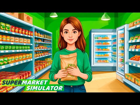 Видео: Навожу порядок и лицензия на заморозку. Supermarket Simulator